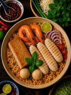 Mì Thái ĐẶC BIỆT - 69.000 ₫ tại Cô Nguyệt - Bún Mắm & Bún Thái - Thiên Phước