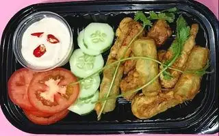 Hình ảnh Chả cá chiên bột,sốt Đa Đa