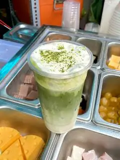 Hình ảnh Matcha latte kem muối 