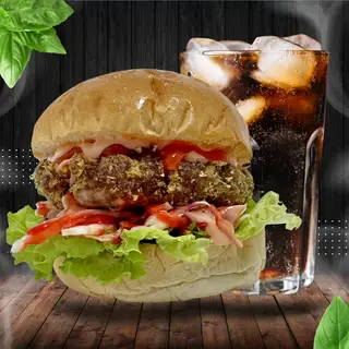 Combo hamburger bò - coca - 49.000 ₫ tại HAMBURGER TRÂU SÀI GÒN - Nguyễn Văn Công