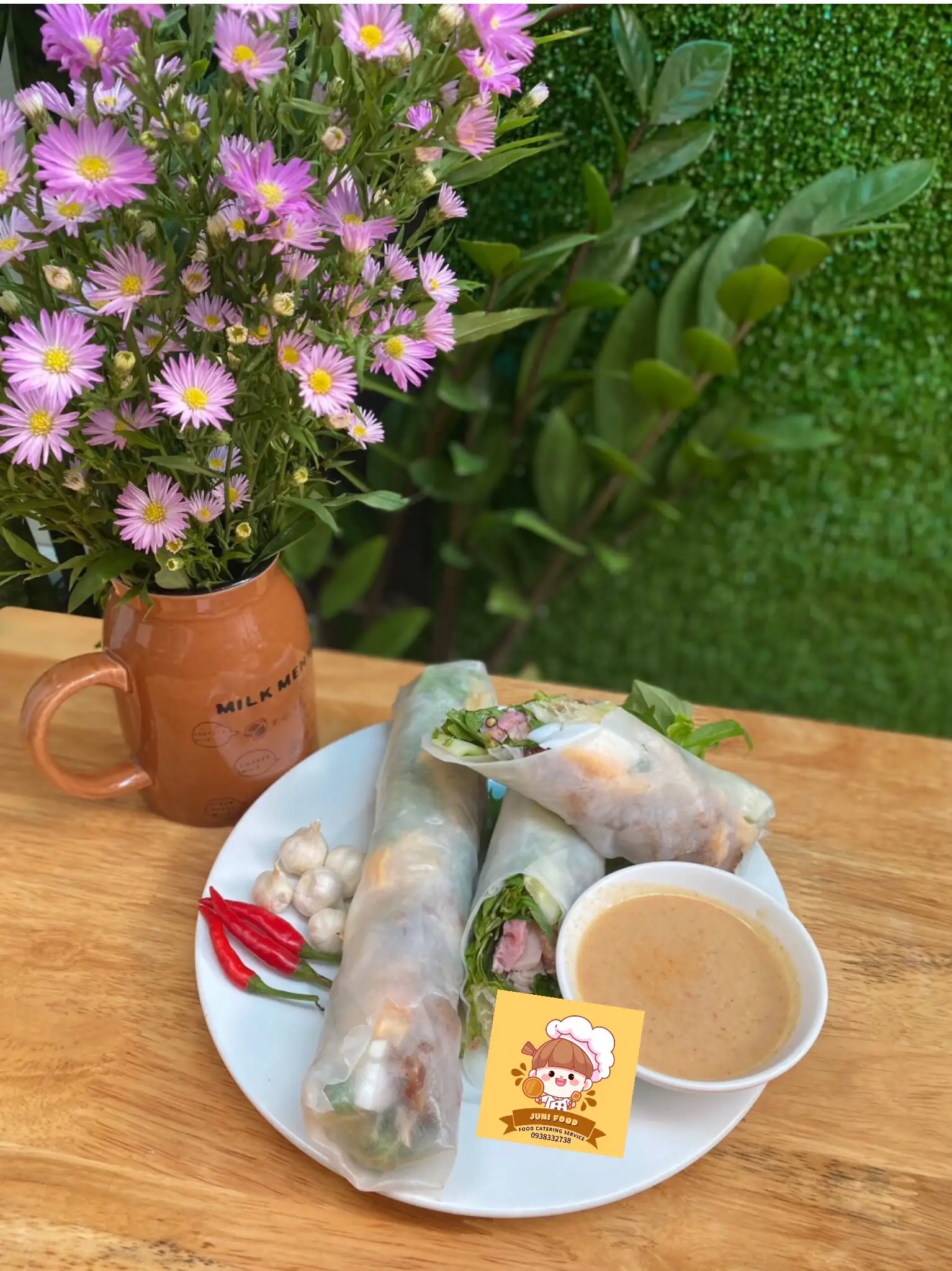 Bánh cuốn tây sơn đặc biệt ( size lớn hơn ) - 40.000 ₫ tại Juni Food - Món Ngon Bình Định - Nguyễn Thái Sơn