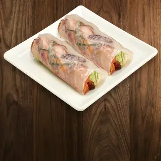Gỏi cuốn gà nướng (2 cuốn) - 42.120 ₫ tại Wrap&Roll - SC Vivo City