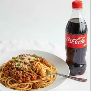 Hình ảnh Combo mì Ý sốt cà chua thịt bằm + Coca