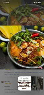 Hình ảnh Bánh tráng trộn phơi sương