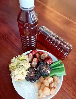 Hình ảnh nước sâm nhà nấu 100% đường phèn