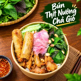 Hình ảnh Bún Thịt Nướng - Chả Giò