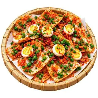Hình ảnh Bánh tráng mỡ hành