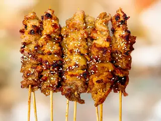 Hình ảnh Thịt Xiên Nướng