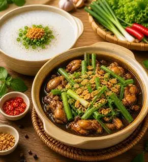 Ếch Singapore 2 Con  - Cháo Dứa - 120.000 ₫ tại Cháo Ếch Singapore A Béo - Đường 47