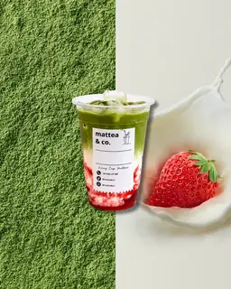 Hình ảnh Matcha dâu