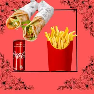 Paneer roll combo - 159.000 ₫ tại INDIAN RESTAURANT AGRA MAHAL - Phan Khiêm Ích
