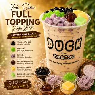 Hình ảnh Trà Sữa Full Topping - Đặc Biệt