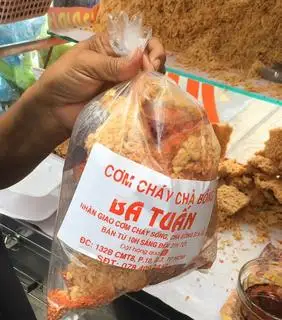 Cơm cháy chà bông (Gói) - 80.000 ₫ tại Ba Tuấn - Cơm Cháy Chà Bông - Cách Mạng Tháng 8