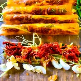 Hình ảnh Bánh tráng cuộn sốt mayonne