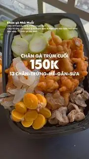 Chân gà trùm cuối - 215.000 ₫ tại Chân Gà Nhà Muối - Âu Cơ