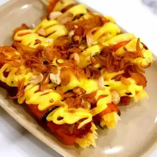Hình ảnh Bánh tráng cuộn sốt bơ