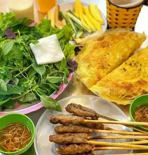 Hình ảnh combo 1:bánh xèo nem lụi 