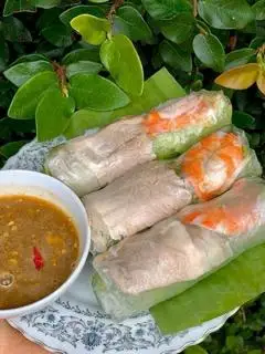 Hình ảnh gỏi cuốn tôm thịt