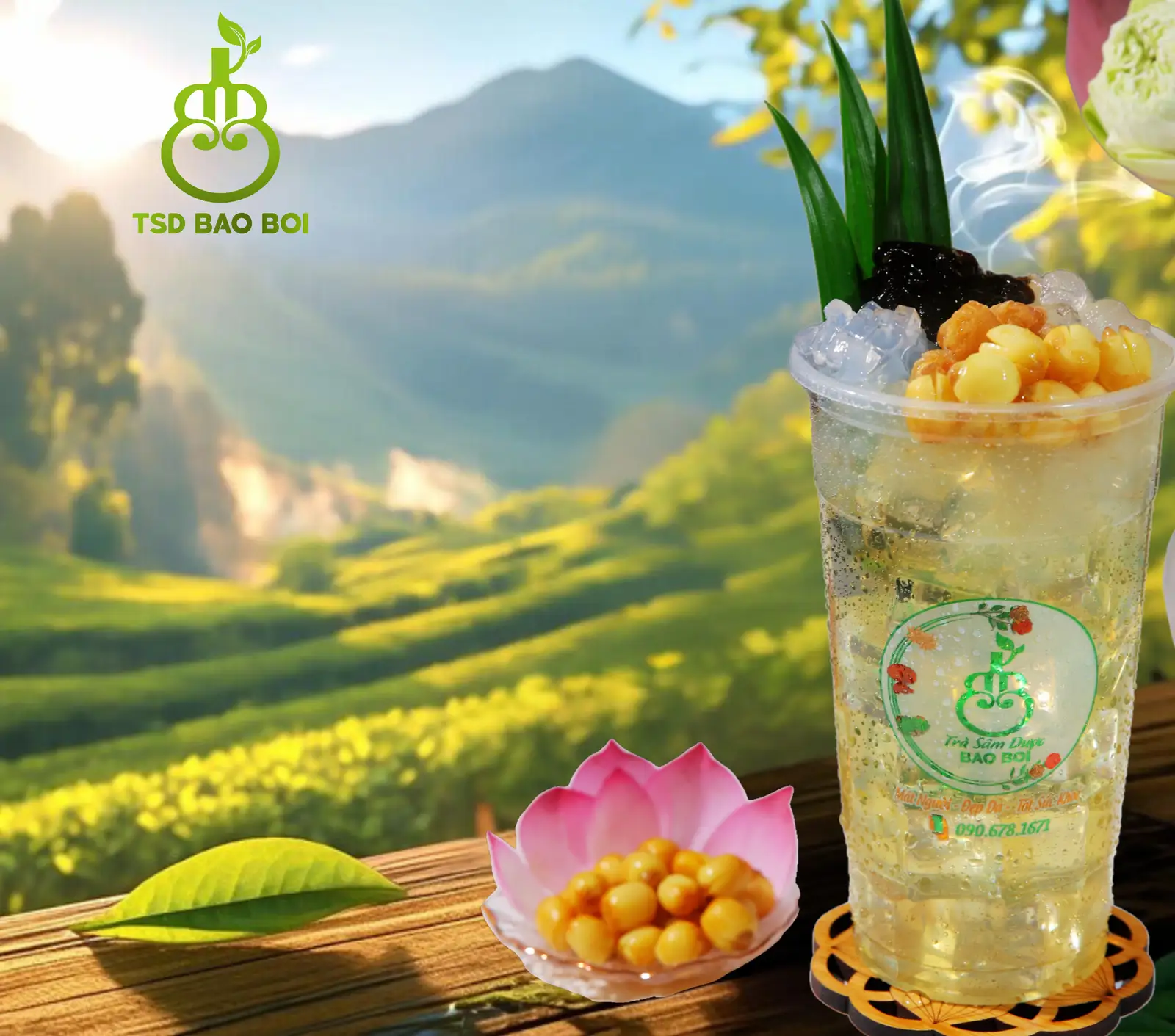 Sâm kim Sen Long Nhãn - 35.000 ₫ tại Nước Sâm Dược Bảo Bối - Lạc Long Quân 