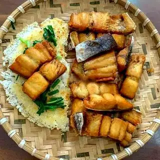 Hình ảnh Cơm cháy khô cá dứa