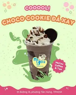 Socola Cookie Đá Xay - Chocolate Cookie Ice Blended - 50.000 ₫ tại Me You Coffee & Tea - Đường Số 15