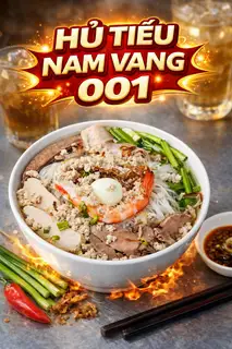 Nui Thập Cẩm  - 48.500 ₫ tại Quán Ăn 001 - Hủ Tiếu Nam Vang - Phạm Thế Hiển