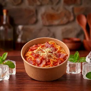 Hình ảnh Spaghetti Bò Bằm & Thịt Xông Khói