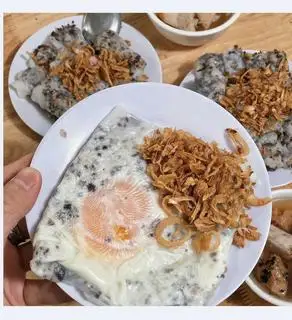 Hình ảnh Bánh cuốn trứng +chả nướng