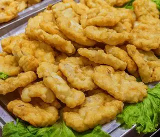 Hình ảnh Mực Chiên Xù