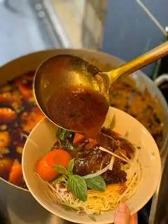 Hình ảnh Hủ Tiếu Mì Bò Kho