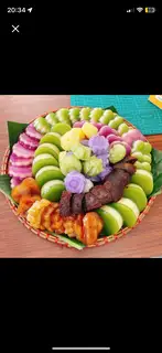 Hình ảnh Mẹt bánh thập cẩm - size 35cm