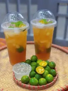 Hình ảnh  1 ly trà tắc 