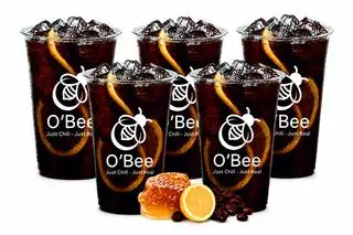 Combo 5 ly Cà Phê Ủ Lạnh Size L 500ml - 349.000 ₫ tại O'Bee Honey Coffee & Drinks - Nguyễn Thái Bình