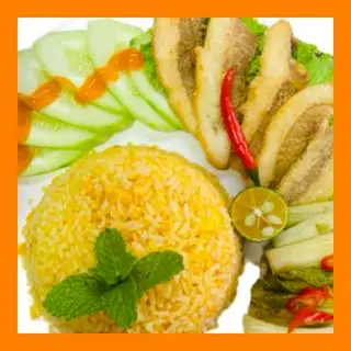 Hình ảnh Cơm rang -Dưa chua tóp mỡ