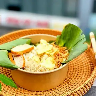 Hình ảnh Xôi ngô ruốc chả
