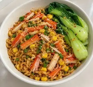 Hình ảnh Mì trộn thanh cua