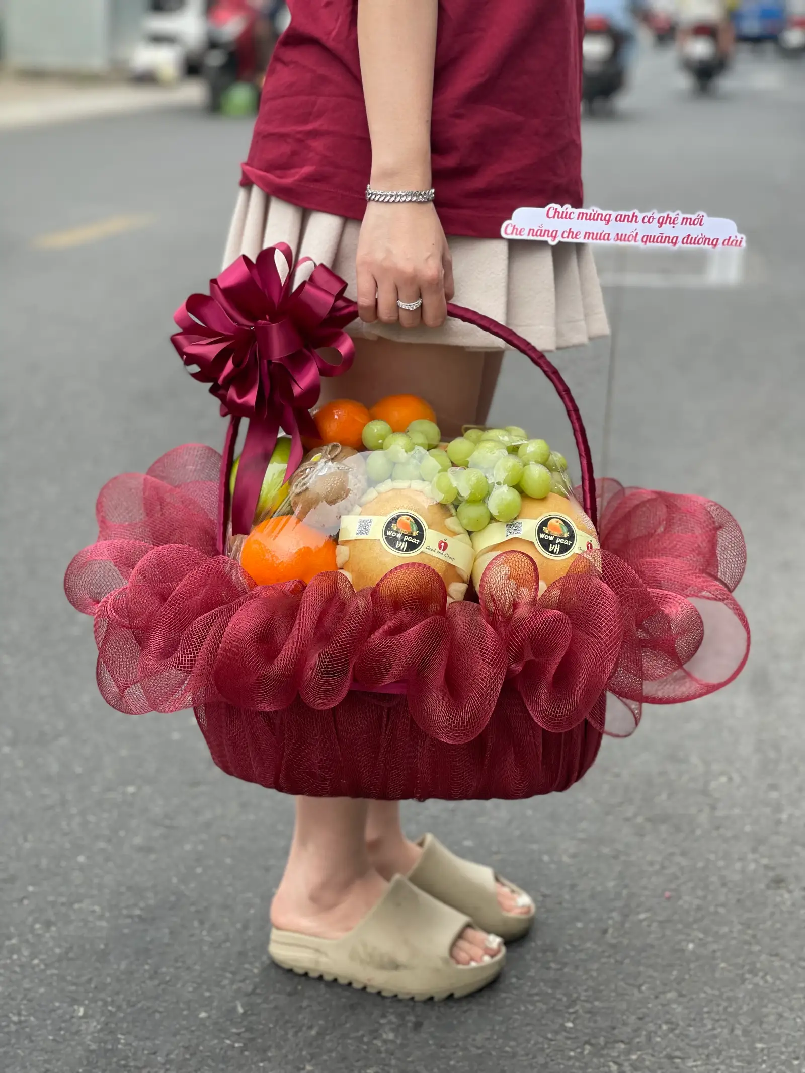 Hình ảnh Giỏ quà trái cây nhập khẩu ( sz17 )