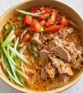 Hình ảnh Phở sate bò