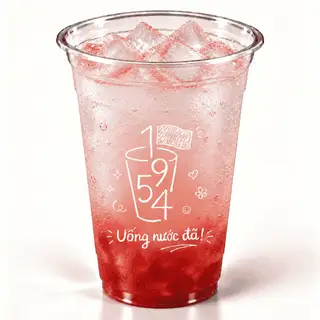 Hình ảnh Soda Dâu Sủi Bọt Thơm Mát Lạnh