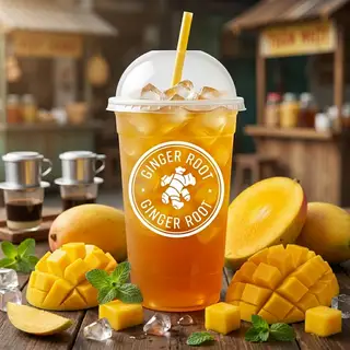 Nước ép xoài - gừng mix - 39.000 ₫ tại Ginger Root - Nước Ép Lạnh, Bữa Ăn Protein & Shot Gừng - Sky Garden