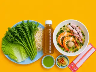 Hình ảnh COMBO TÔM MỰC- SÂM LẠNH