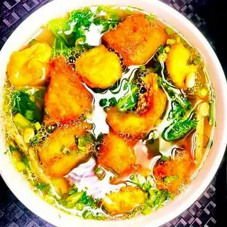 Hình ảnh Bánh đa trắng cá