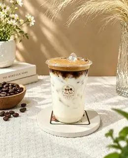 Hình ảnh Sữa tươi cà phê size M (500ml)
