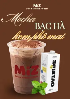 Hình ảnh Mocha Bạc Hà Kem Dẻo Phô Mai (Size700ml)
