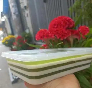 Hình ảnh Rau câu lá dứa - 500g