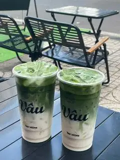 Latte matcha - 38.000 ₫ tại Vâu Coffee - Trà Sữa, Trà Trái Cây Tinh Hoa Trà Bảo Lộc - Khu Dân Cư Trung Sơn