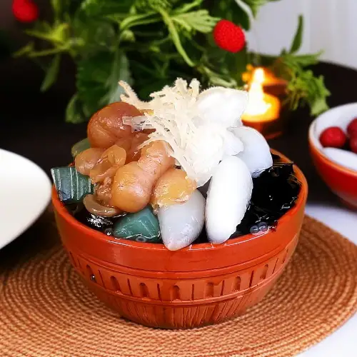 Dừa Nước Nhãn Nhục - 36.000 ₫ tại Múp - Chè Dừa Nước & Ăn Vặt - Đường 65