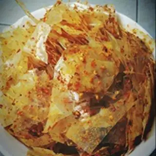 Hình ảnh Bánh Tráng Sa Tế Thịt Bằm Da Heo Tốp Mỡ 