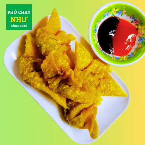 Hoành Thánh Chiên - Vegan Fried Wontons - 36.000 ₫ tại  Phở Chay Như - Trương Quyền