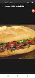 Hình ảnh Bánh mì thịt nướng + coca